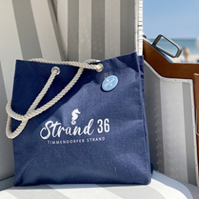 Strandtasche blau - Strand 36